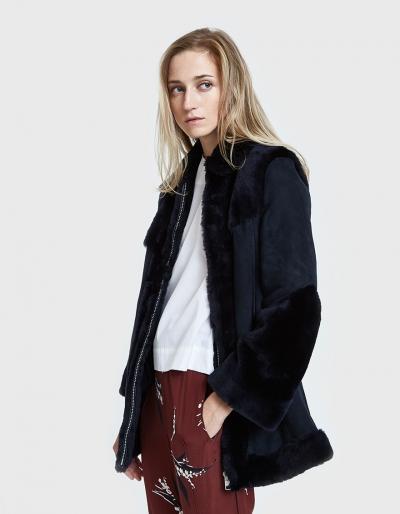 Ganni Lexington Shearling