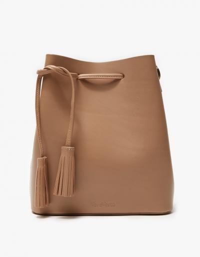 Vere Verto Dita Bucket Bag In Taupe