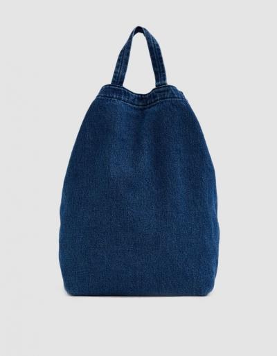 Baggu Duck Bag In Dark Denim