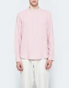 La Panoplie Tencel Linen Banded Collar