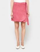 Just Female Coach Suede Skirt Bubble Gum