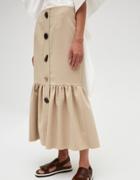 Rejina Pyo Paula Buttoned Ruffle Hem