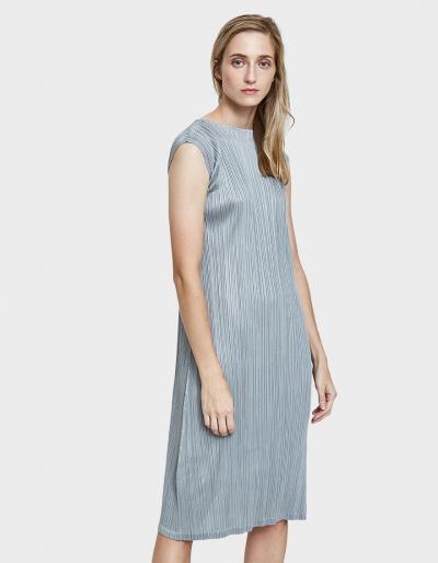 Pleats Please By Issey Miyake Dress In Grey