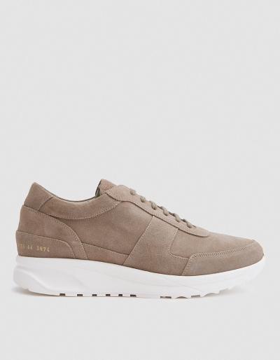 Common Projects Track In Warm Grey Waxed