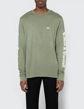 Obey Propaganda, Chaos, & Dissent Ls Tee In
