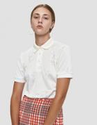 Ganni Dubois Polo Top