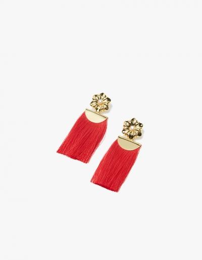 Lizzie Fortunato Poppy Fringe Earrings