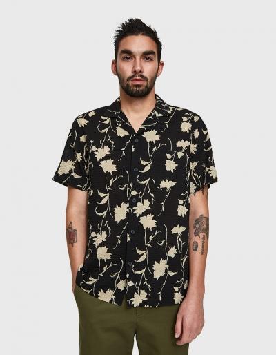 Need Francis Shirt In Black/tan