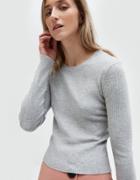 Which We Want Crossback Sweater In Grey