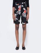 Matin Short W/ Pleat Detail Floral