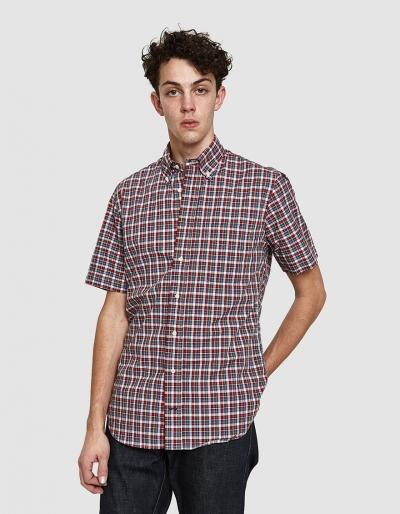 Gitman Brothers Vintage Blue & Yellow Archive Plaid