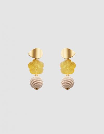 Lizzie Fortunato Beaded Drop Earrings