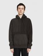 Brain Dead Paneled Hoody In Charcoal