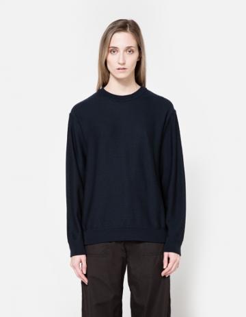 Nsco Crew Neck Knit In Navy