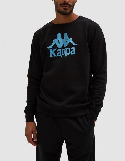 Kappa Authentic Eslogari Sweatshirt In Black/blue