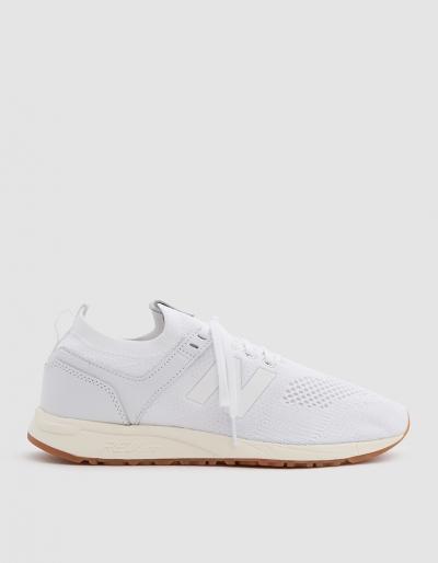 New Balance 247 Decon Sneaker In White Knit