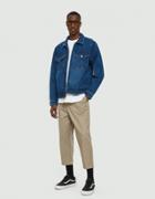 St Ssy Denim Garage Jacket In Indigo