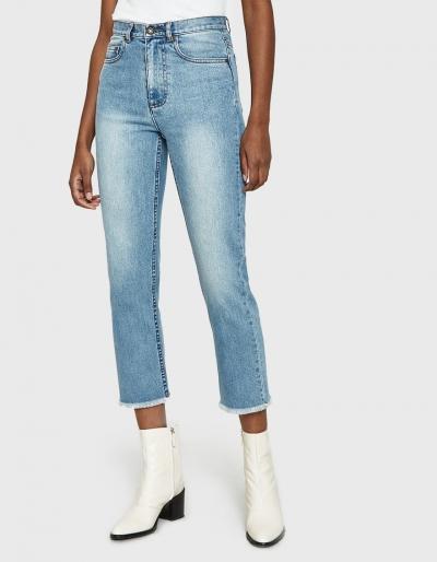A.p.c. Standard Fringe Jeans