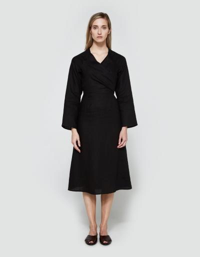 Shaina Mote Taiga Dress In Onyx