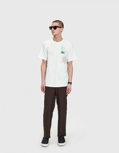 St Ssy Stussy Mist Td Tee In Natural