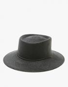 Clyde Telescope Hat In Black With Drawstring
