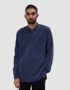 Our Legacy Shawl Zip Shirt Liquid Turbo Blue