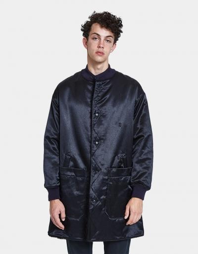 Engineered Garments Liner Pc Kasha Jacket In Dark Navy