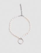 Rachel Comey Robbe Choker In White Pearl