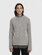 Our Legacy Base Roundneck Sweater In Rainbow Tweed