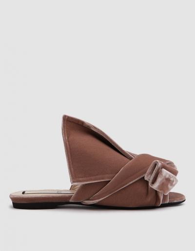 N 21 Velvet Flat Bow
