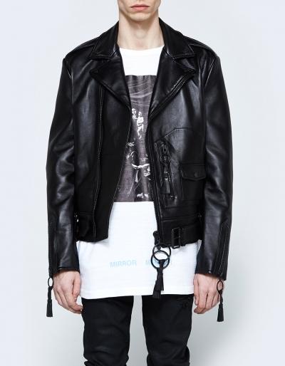 Off-white Carryover De Chirico Biker Black