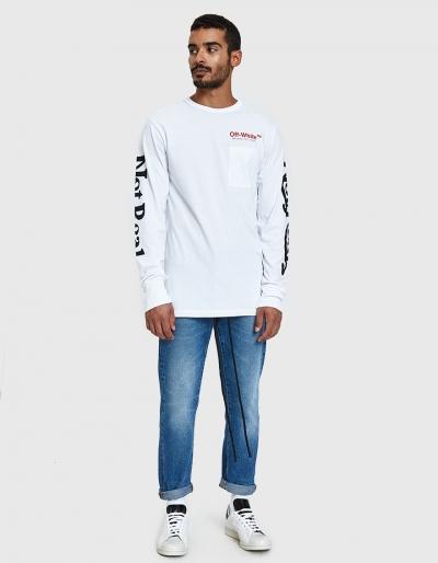 Off-white Diag Window Medium