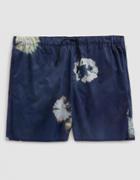 Acne Studios Perry Printed Swim Trunks In Navy