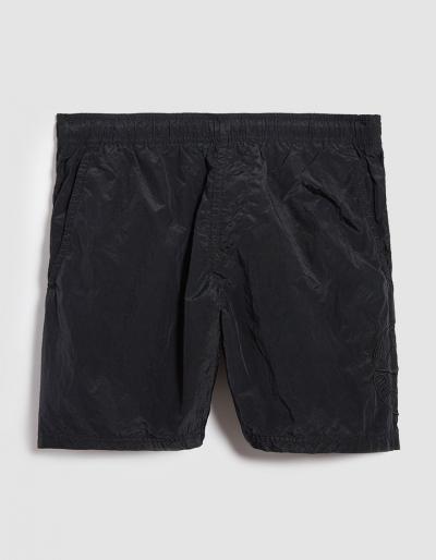 Stone Island Nylon Metal Swim Shorts In Black