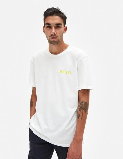 Need Need T Fluo In White