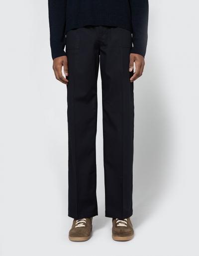 Maison Margiela Replica Military Pant In Dark Blue