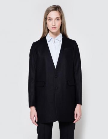 Graphpaper Flannel No Collar Jacket