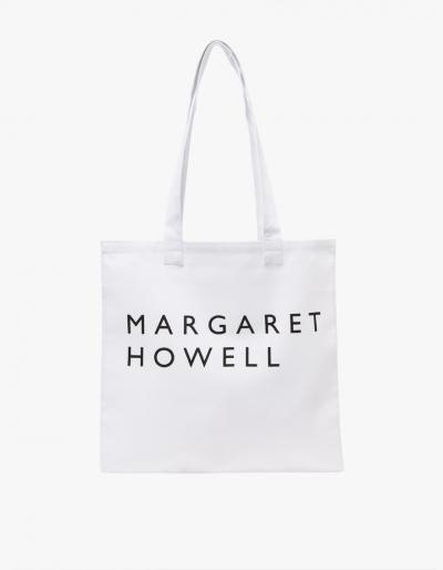 Mhl Logo Bag Cotton Drill In White