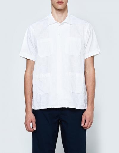 Engineered Garments Camp Shirt With Embroidery