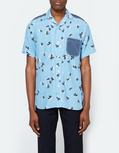 Junya Watanabe Man Cotton Print X Dot Print