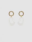 Lizzie Fortunato Matera Scroll Earrings