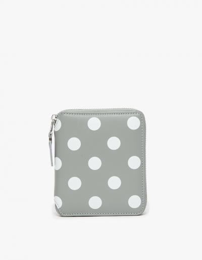 Comme Des Gar Ons Printed Dots Box Wallet