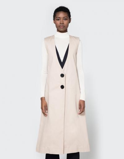 Toit Volant Adele Long Vest Dress