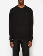 Acne Studios Nalon Face Crew In Black