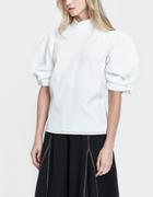 Paper London Rose Top In White Tencel