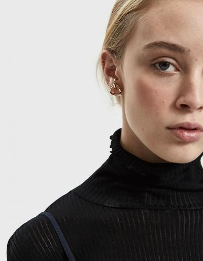 Charlotte Chesnais Inner Naho Hoop Earrings