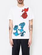 Comme Des Gar Ons Shirt Pattern Jersey T-shirt