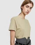 Creatures Of Comfort Perfect Tee In Putty