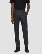 Officine G N Rale Italian Flannel Paul Pants In Anthracite