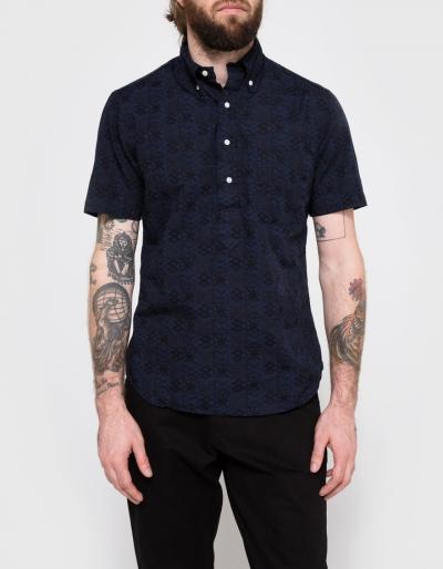 Gitman Brothers Vintage S/s Java Cloth Popover